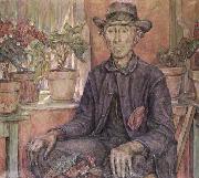 Robert Reid Old Gardener Spain oil painting artist